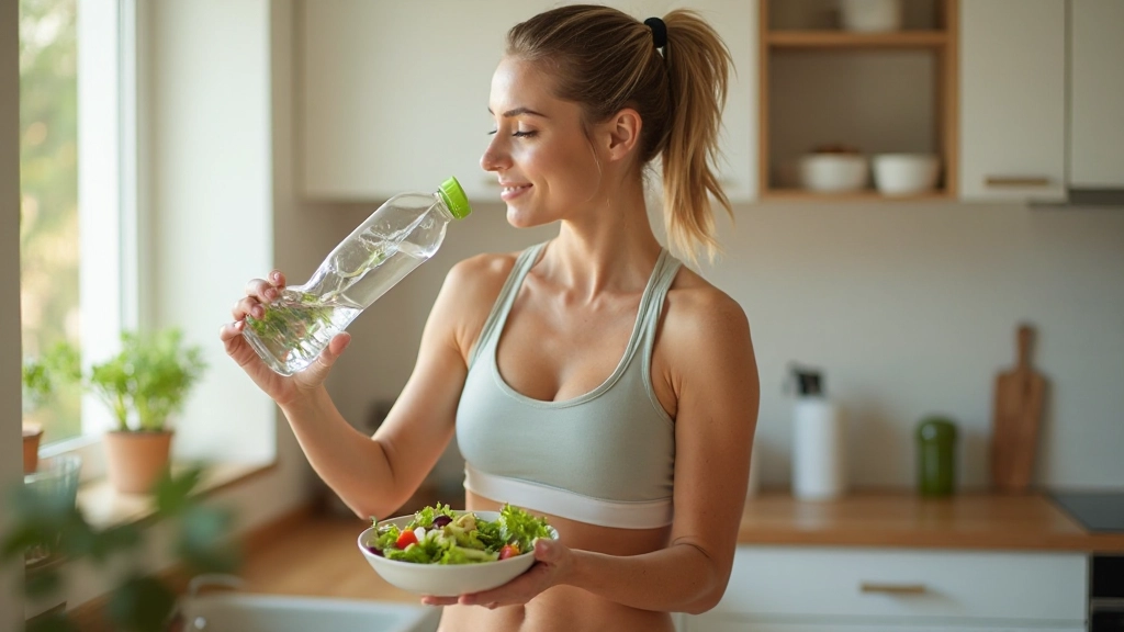 Здоровый образ жизни с правильным питанием, физическими упражнениями и полноценным сном для улучшения памяти