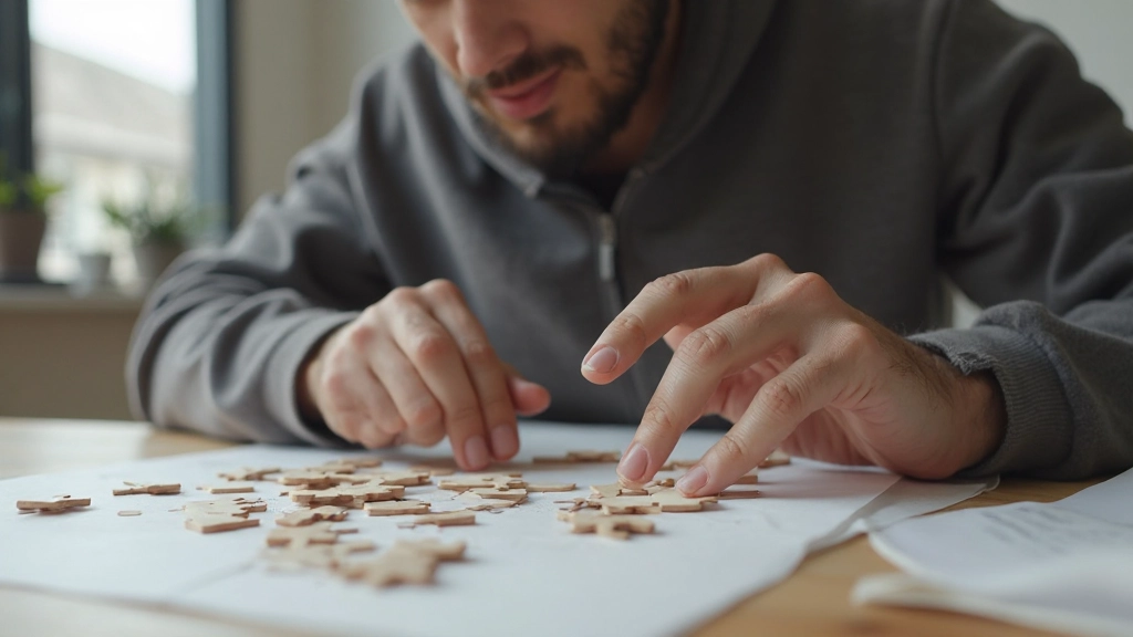 Профессиональное фото человека, изучающего информацию с использованием техник мнемоники